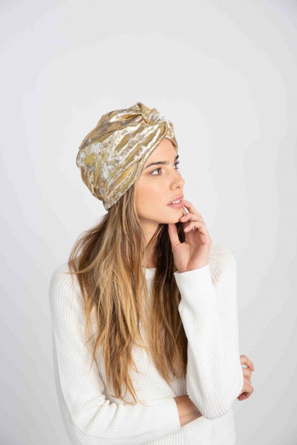 gold turban